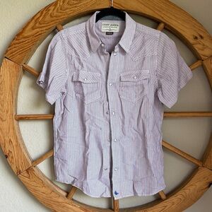 Cody James Boys' Short-Sleeve Red Check Button-Down Shirt